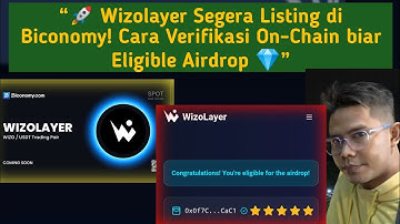 “🚀 Wizolayer Segera Listing di Biconomy! Cara Verifikasi On-Chain biar Eligible Airdrop 💎”