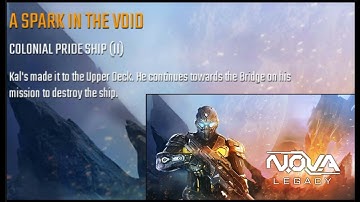A SPARK IN THE VOID◼️ COLONIAL PRIDE SHIP [2]🔘   NOVA LEGACY