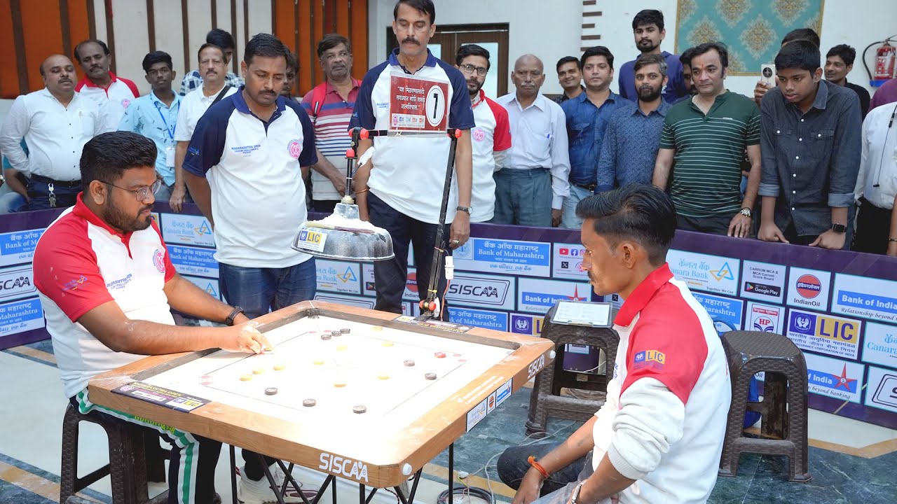 MCA Live Carrom   Prashant More Maha vs Yogesh Dhongade Maha 3rd4th