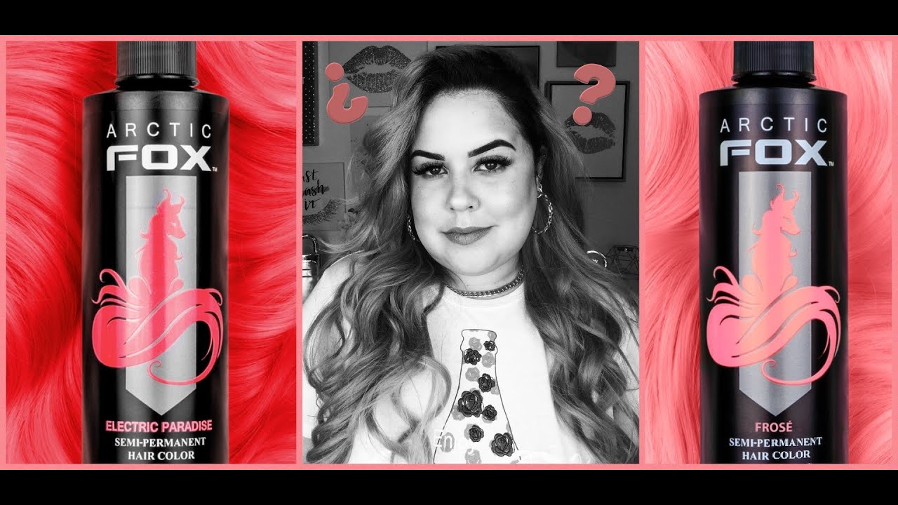 Como pintar tu pelo en casa | Arctic Fox Semi-Permanent Hair Color | Electric Paradise & Frosé