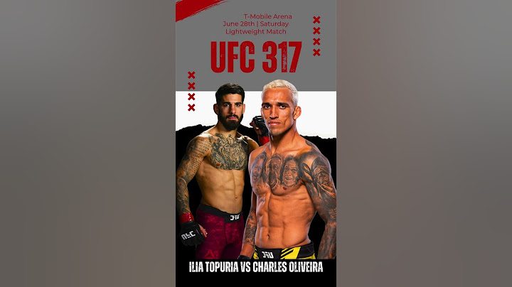 Who Will Be KING? 👑 Topuria vs. Oliveira at UFC 317!