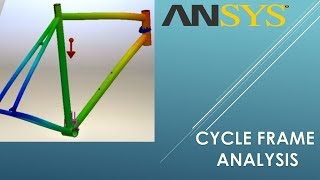 Cycle Frame Analysis ( Less than 5 minutes) - Ansys - AnnaUniversity