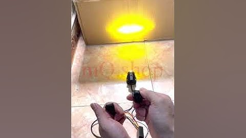 mQ.shop Cách sử dụng Mạch Pasing auto Smart Trợ Sáng Bi Cầu Mini 2 Mầu