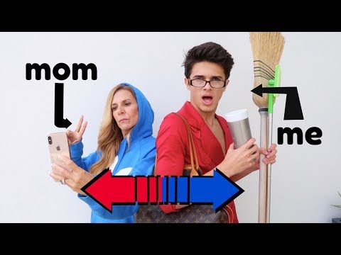 switching-lives-with-my-mom!-|-brent-rivera