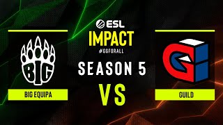 BIG EQUIPA vs. GUILD - Map 1 [Mirage] - ESL Impact S5 - Group A - Europe