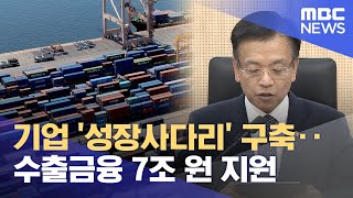 기업 '성장사다리' 구축‥ 수출금융 7조 원 지원 (2024.06.03/12MBC뉴스)