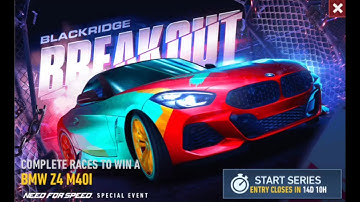 Need For Speed No Limits: BMW Z4 M40i | Blackridge Breakout (Day 5 - Hideaway)