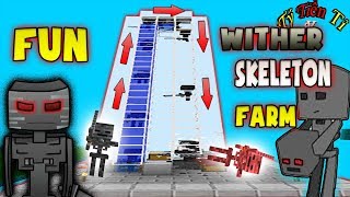 Fun Wither Skeleton Farms - Minecraft Skyblock # 16