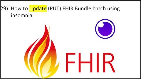 29) How to Update (PUT) FHIR Bundle batch using insomnia
