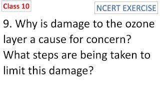 Why is damage to the ozone layer a cause for concern What steps are being taken to limit this damage