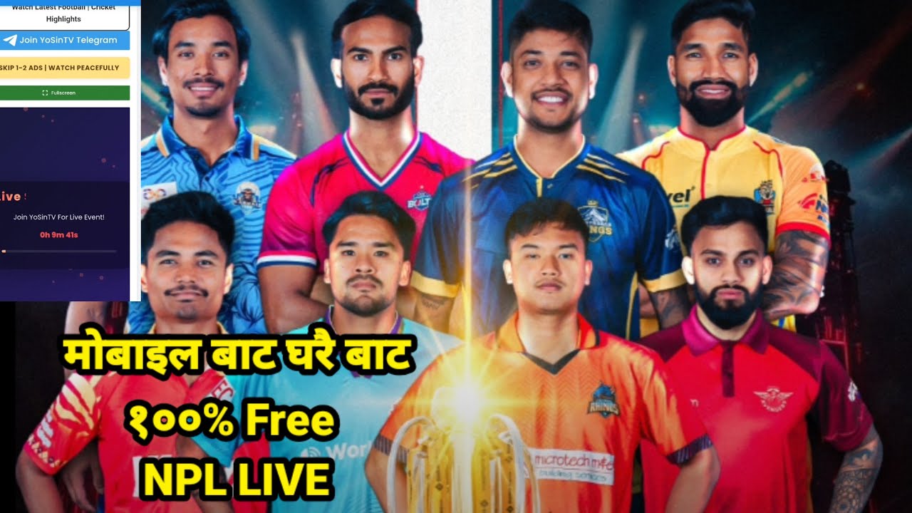 Free NPL LIVE Session 2 Web Side  Yousin Tv_But Kasari Watch The Full Vidoe 2082