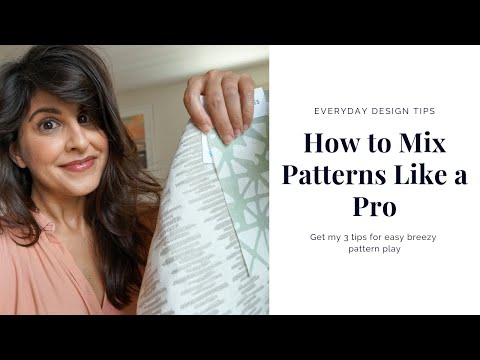 How To Mix Patterns In Interior Design