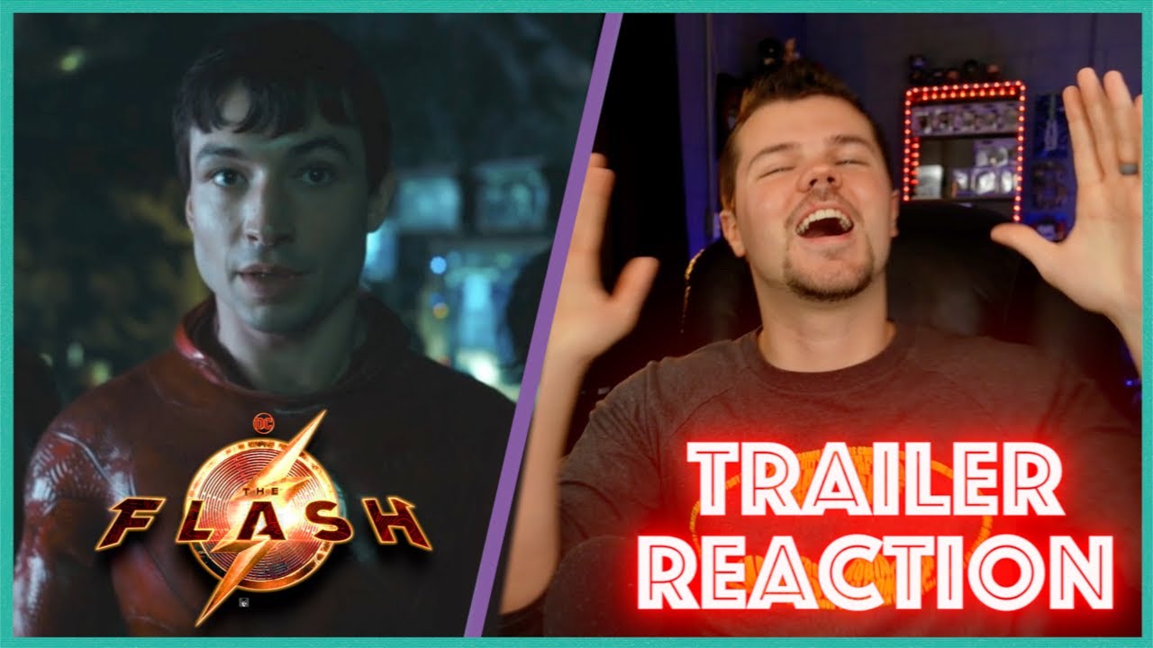 The Flash Teaser Trailer REACTION DC FanDome YouTube