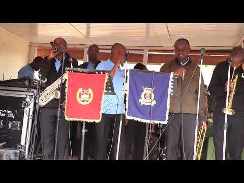 Kenya Police Band Performing Nilikupenda Sana Mfano Wa Maua 