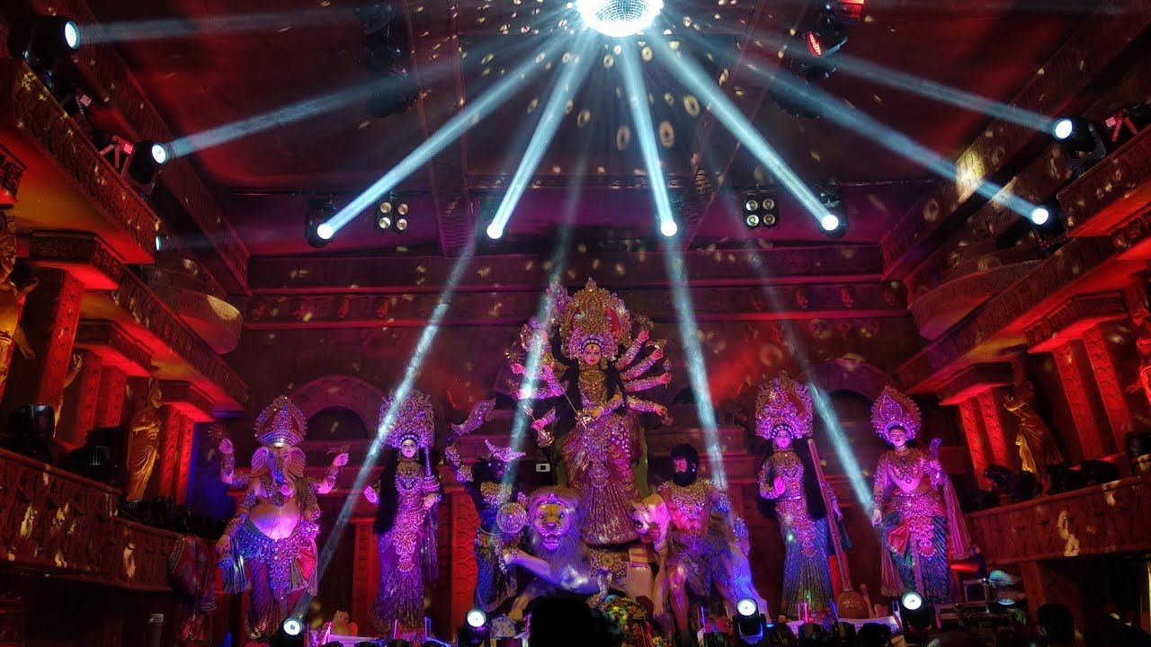 Tanbazar Sahapara DurgaPuja Lighting Show 2019 | Official Video | Narayanganj | Bangladesh