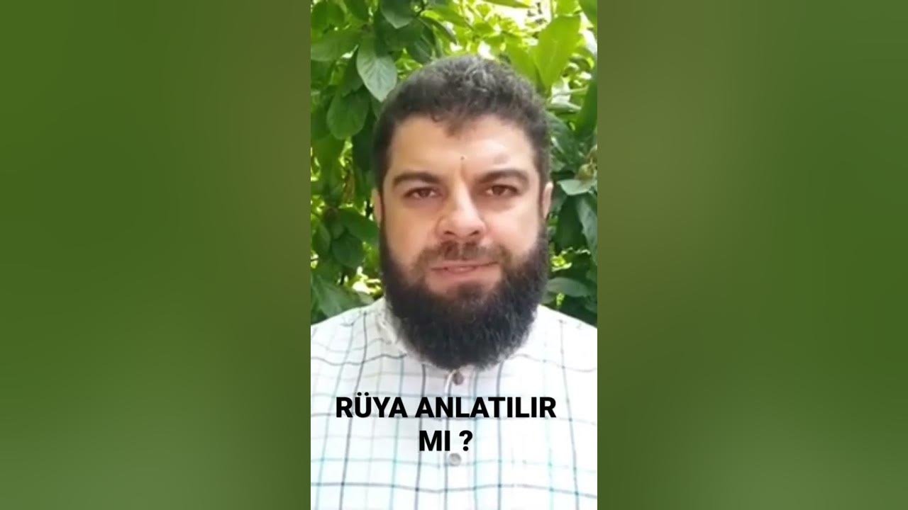 RÜYA ANLATILIR MI ? - YouTube