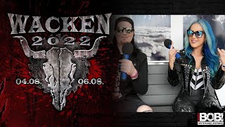 Arch Enemy about Wacken, the new album 'Deceivers' and more | RADIO BOB! @ Wacken 2022