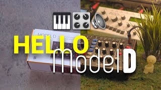 Hello Model D: Unboxing the Behringer Model D