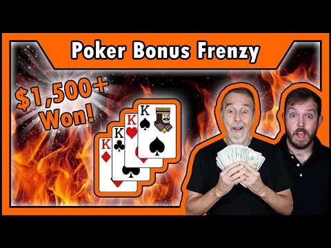 $1,500+ WON on Video Poker! And You HAVE TO See This Bonus • The Jackpot Gents