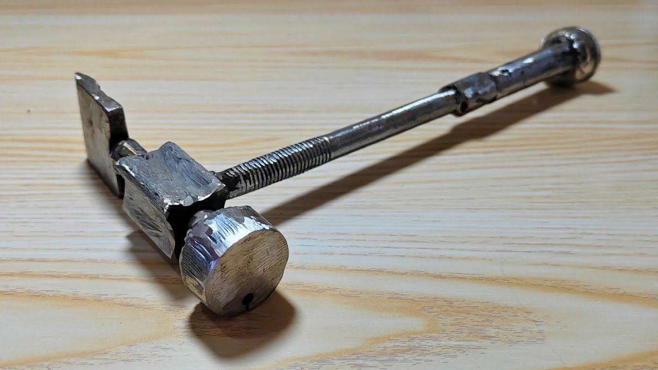 inventions and very practical work crafts of welders | Homemade iron hammer | Welding projects