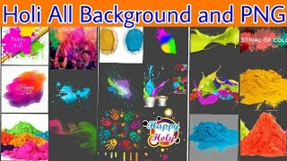 Happy Holi Background and PNG download 2018 || Holi photo Editing 2018 | All holi PNG download 2018 screenshot 3