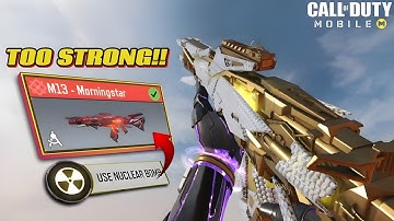 ☢️NUKE WITH MYTHIC M13☢️ | BEST M13 LOADOUT | Call of Duty Mobile Ranked Gameplay