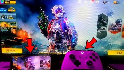 How To Play Cod Mobile On A TV! Controller and Tv Setup For Cod Mobile!