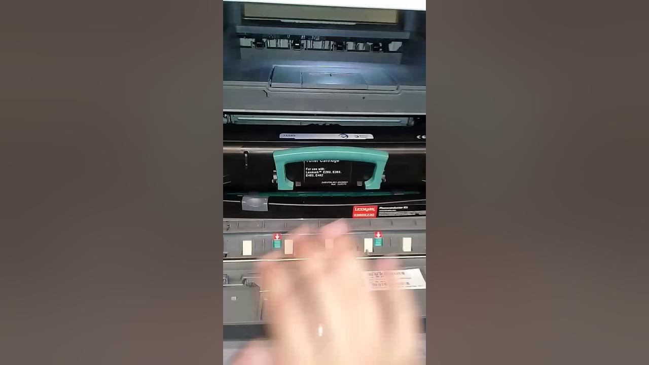 Transfer roller Lexmark x463 YouTube