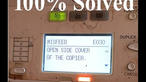 How to solved paper jam toshiba e studio-2305,2323,2305,2309,2325, Toshiba Paper jam/Drum unit,