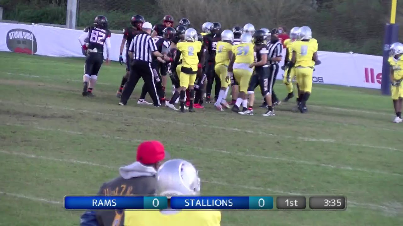 14U Stallions vs 14U West 7 Rams - YouTube