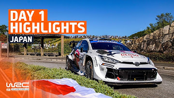 Day 1 Highlights | WRC FORUM8 Rally Japan 2025