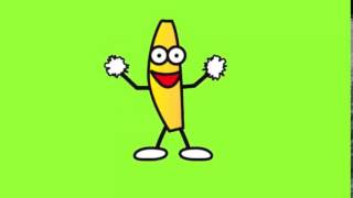 [Green Screen] Банан Чирлидер Танцует