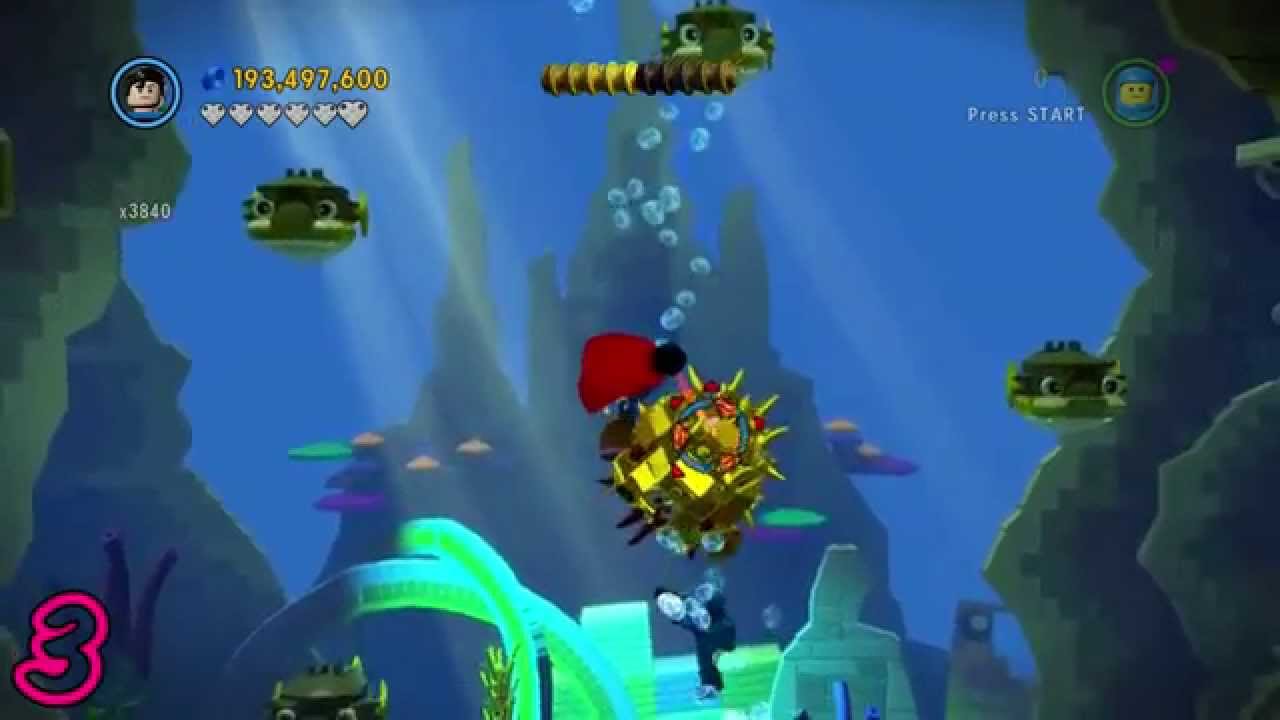 The Lego Movie Videogame - #9 The Depths 100% Collectibles Guide
