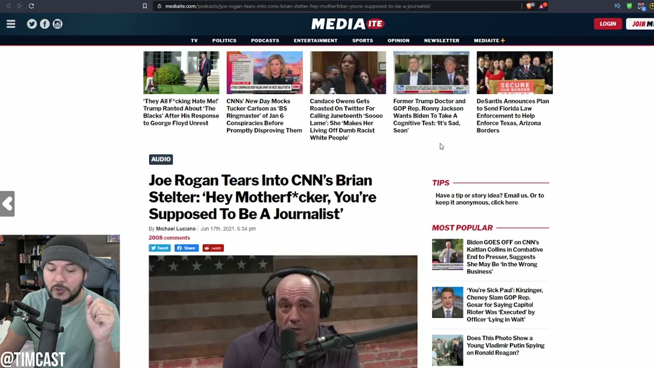 Joe Rogan SLAMS CNN