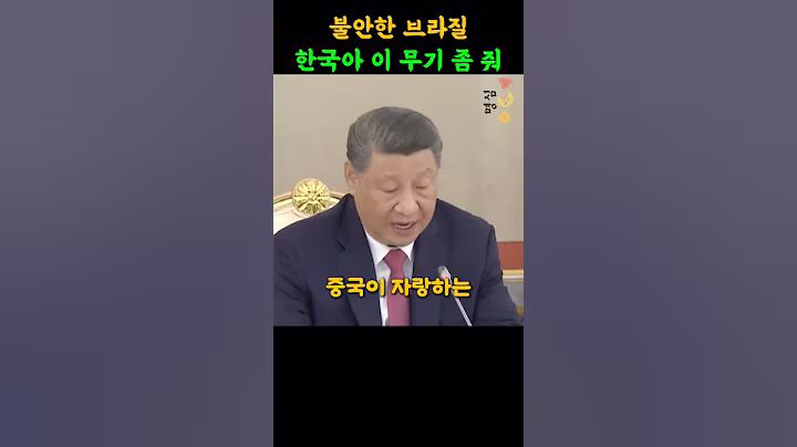 브라질이 중국 무기 대신 한국 무기 선택한 이유는?