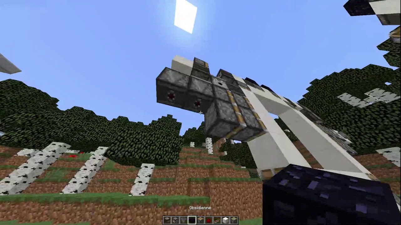Faire une porte 4x4 dans Minecraft ! - YouTube