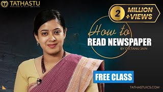 How to Read Hindu Newspaper by Dr. Tanu Jain || Tathastu-ICS screenshot 3
