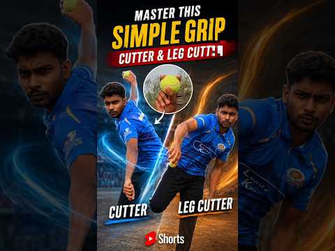 Cutter Bowling grip and release 🏏🥎.#sorts #sports #cricket #cricketshorts #cutter