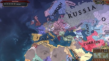 EU4 - Spain Timelapse