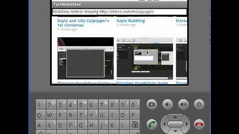 Appcelerator Titanium Mobile 1.3 launching video player from WebView in Android