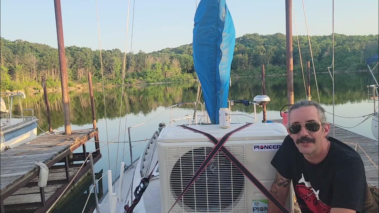 9000 BTU Mini Split Air Conditioner on a Sailboat YouTube