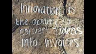 Innovation is. . .