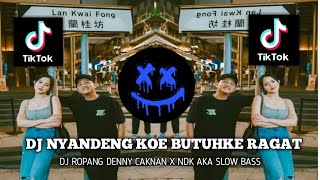 DJ ROPANG DENNY CAKNAN || DJ NYANDENG KOE BUTUHKE RAGAT VIRAL TIKTOK TERBARU 2025