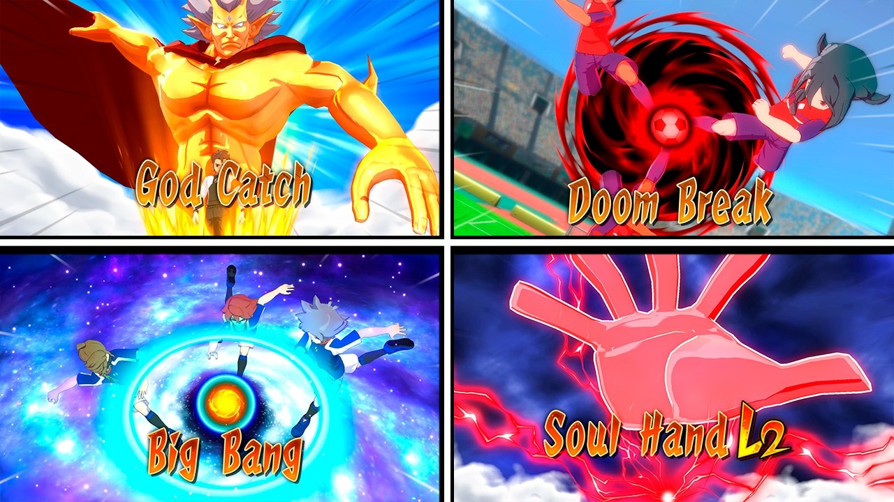 All Special Moves in Inazuma Eleven Victory Road (Season 3) - YouTube