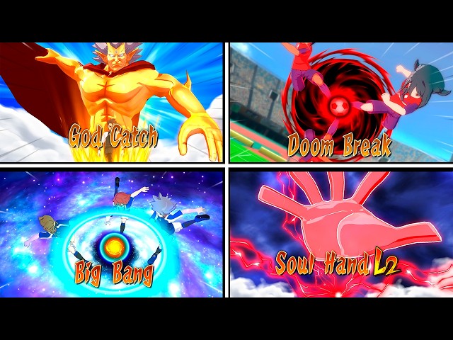 All Special Moves in Inazuma Eleven Victory Road (Season 3) - YouTube