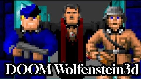 DOOM with a Wolfenstein 3d inspired mod