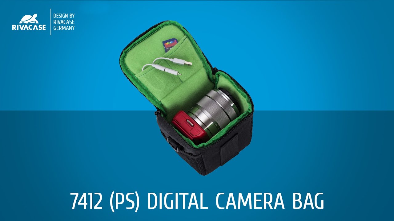 RIVACASE 7412 Digital Camera Bag black YouTube