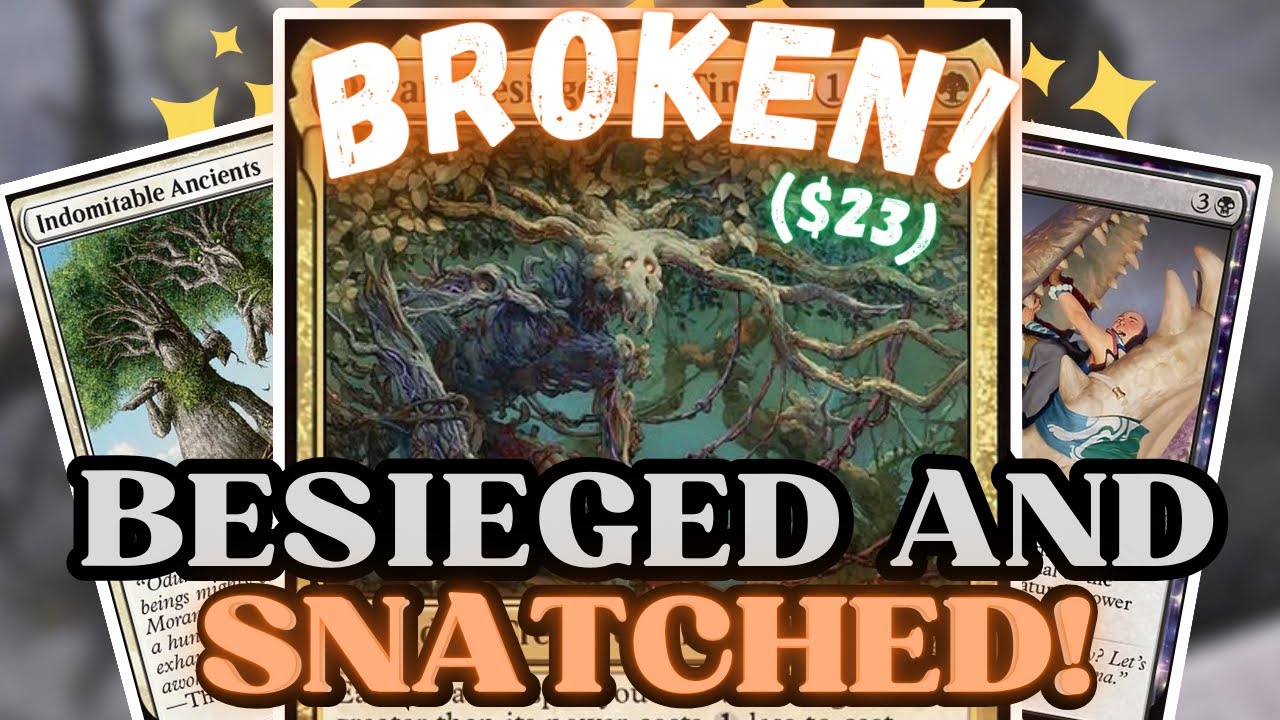 Doran, Besieged by time, STOMPY Treefolk ends the game QUICK | Magic: the gathering Lorywn eclipsed