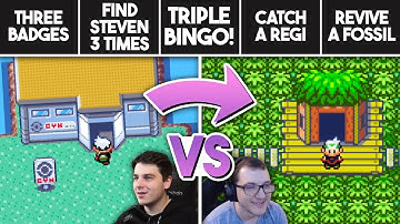 Map Randomizer BINGO Race vs Shenanagans #3 | Pokemon Emerald