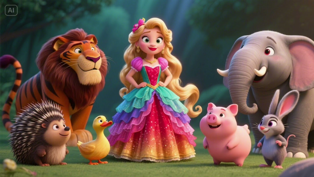 Petit Lapin Danse Part 2 🐰 | Bunny’s Garden Party | Cute French-English Kids Rhyme 2025